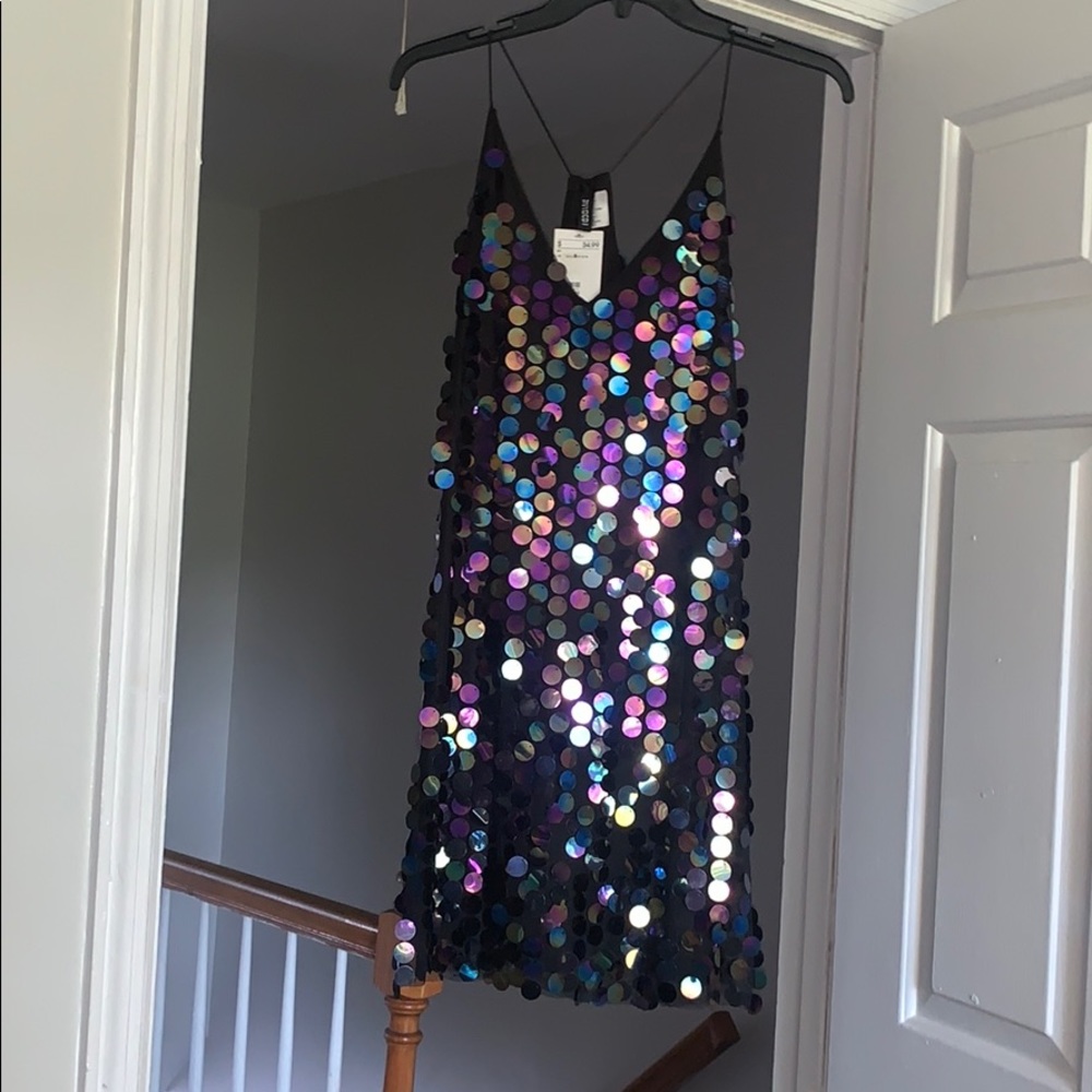 H&M Sequin Mini Dress